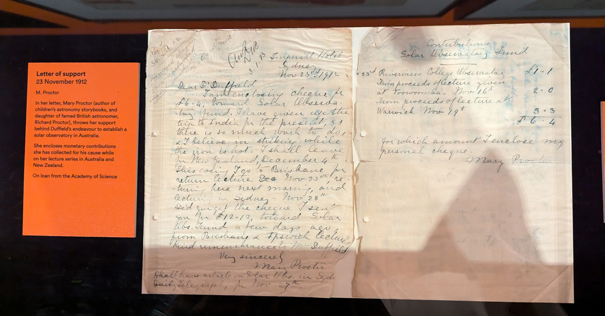 Archives reveal how early ‘science communicator’ raised funding for solar observatory